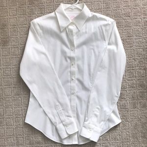 Brooks Brothers White Button Down Shirt